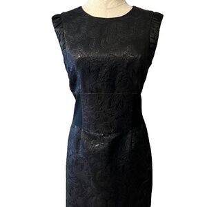 Antonio Melani Sleeveless Blk Dress, Sz 6